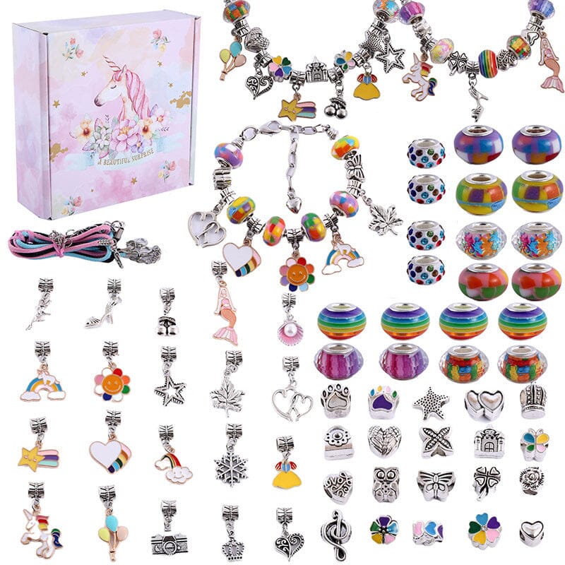 🎅Early Christmas Sale🎁 Girls Charm Bracelet Making Kit
